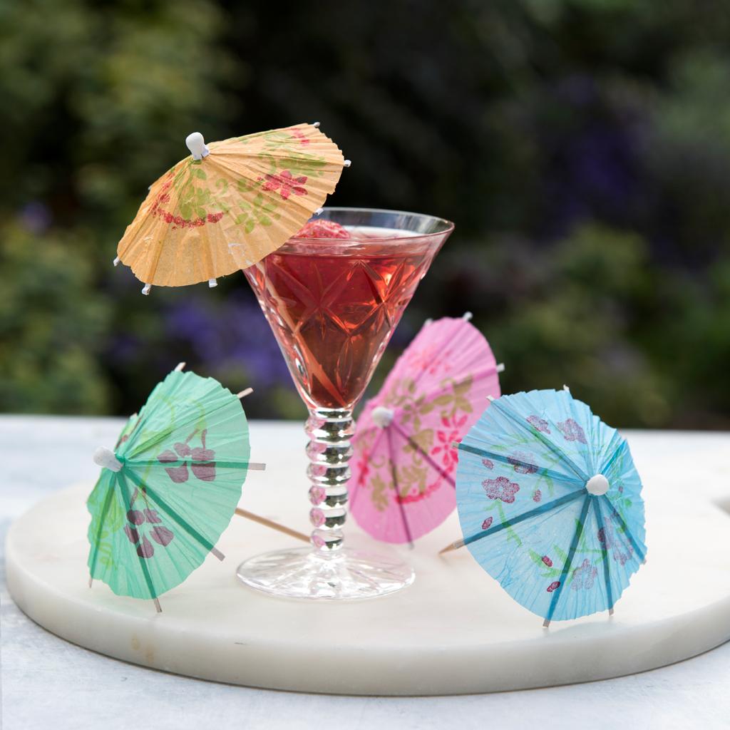 Drinks Cocktails PartyFun 144 umbrellas Ø 9 cm Decorations Ice Cream Cups Aperitifs Desserts Umbrella 